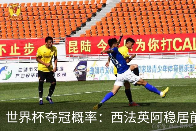 世界杯夺冠概率：西法英阿稳居前四 葡巴德第二集团